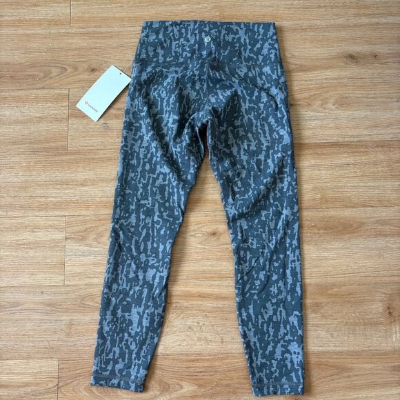 Lululemon Athletic Wunder Train HR Tight Yoga Pants 25” Asphalt Grey NWT Sz 8 - Picture 2 of 10